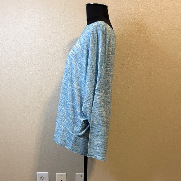 Ann Taylor Light Blue Knit Top - Picture 3 of 7